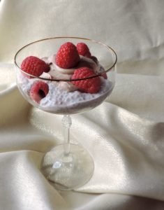 Healthy Valentine's Day Dessert - Raspberry Chia Pudding and Chocolate Mousse Parfait {Tea & Top Knot}