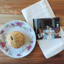 Grandpa's Raisin Bran Muffins {Tea & Top Knot}